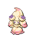 Alcremie, Forma Mezcla Rosa Confite lazo