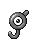 Unown, Forma Letra J